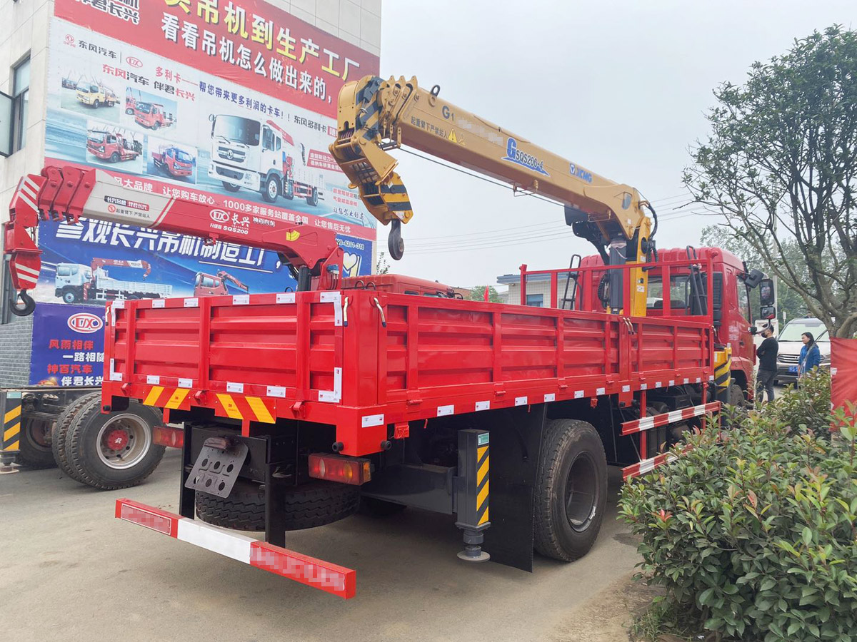 國六東風(fēng)華神F5徐工8噸直臂隨車吊